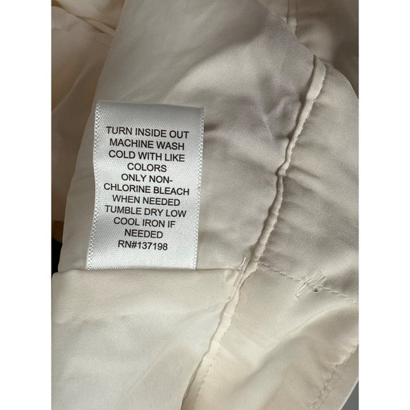 HOUSE OF HARLOW 1960 Women's Cream Sequin Wide Leg High Waist Palazzo Pants Sz 6 - Picture 7 of 13